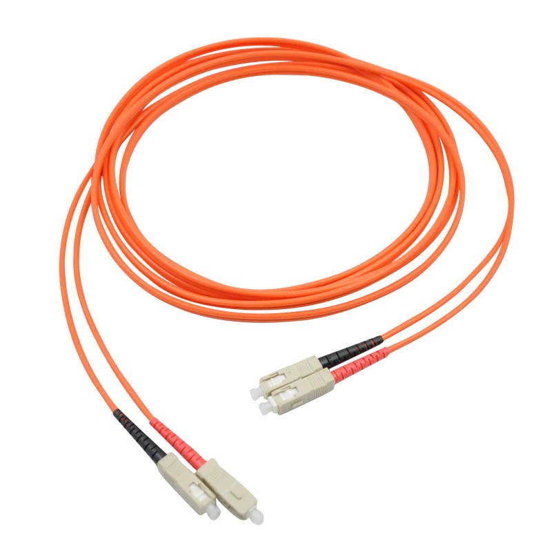 5 Meters SC-SC Fiber Optic Cable MultiMode Duplex Patch Cord OM1 62.5/125 5M