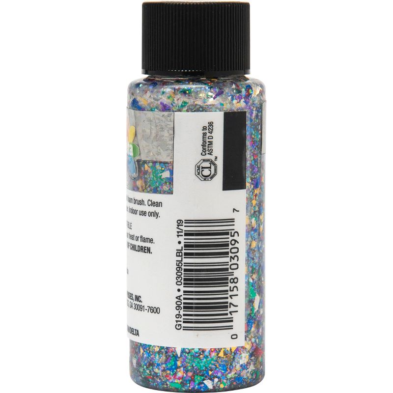 Delta Ceramcoat Glitter Explosion Acrylic Paint (2oz) - Kaleidoscope