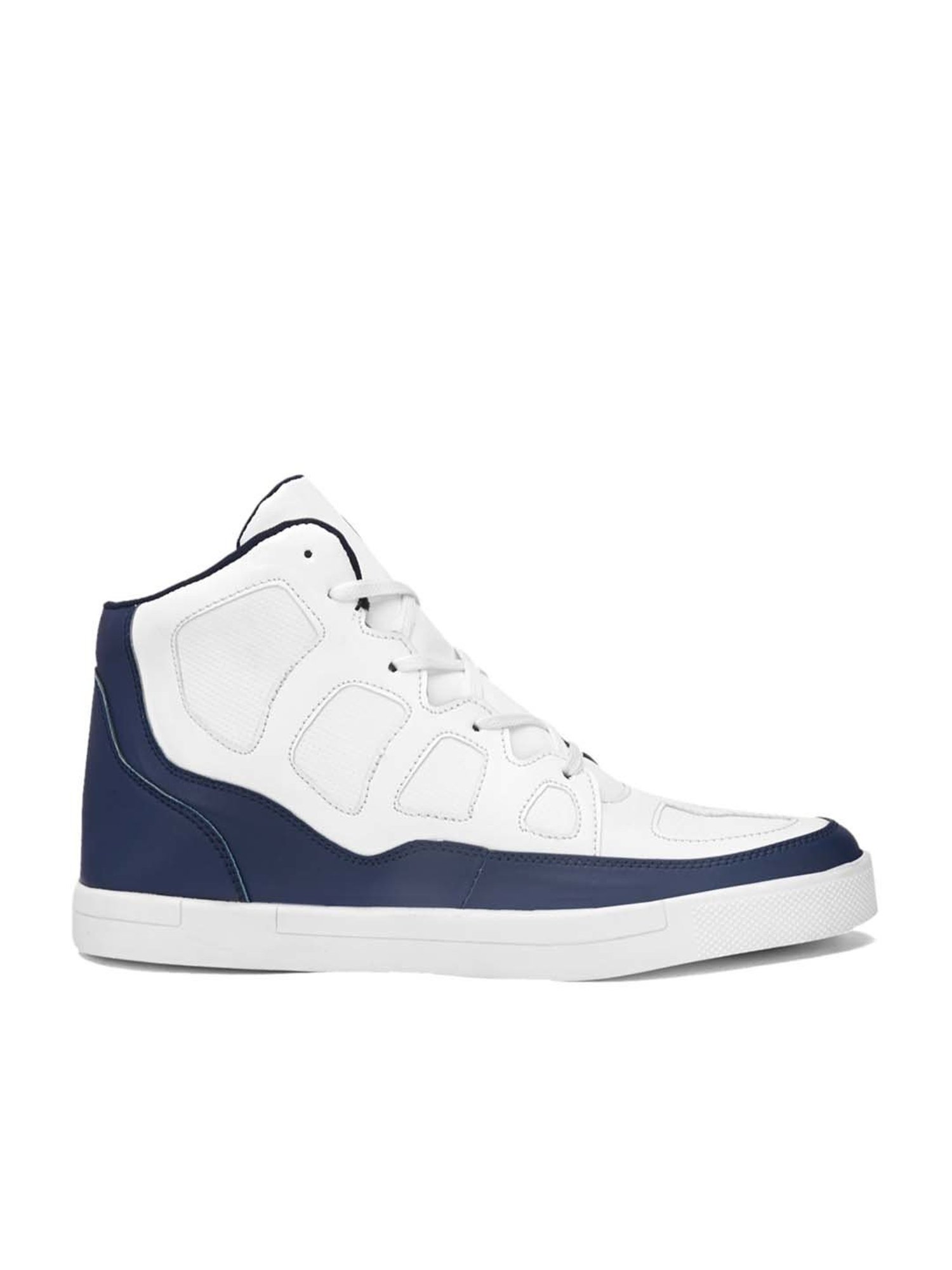 Giorgio Men's White Ankle High Sneakers