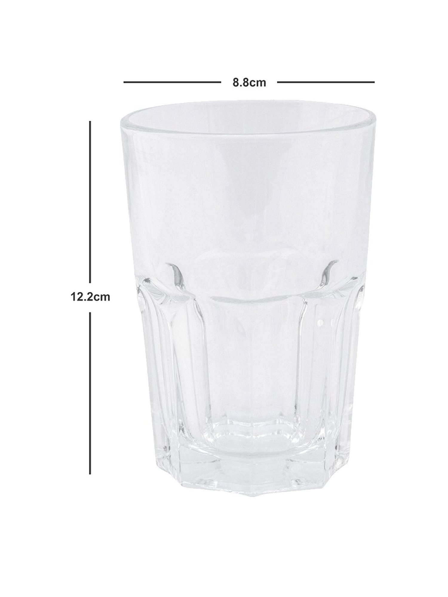 Luminarc Transparent Glass Everyday Glasses - Set of 6 (350ml)