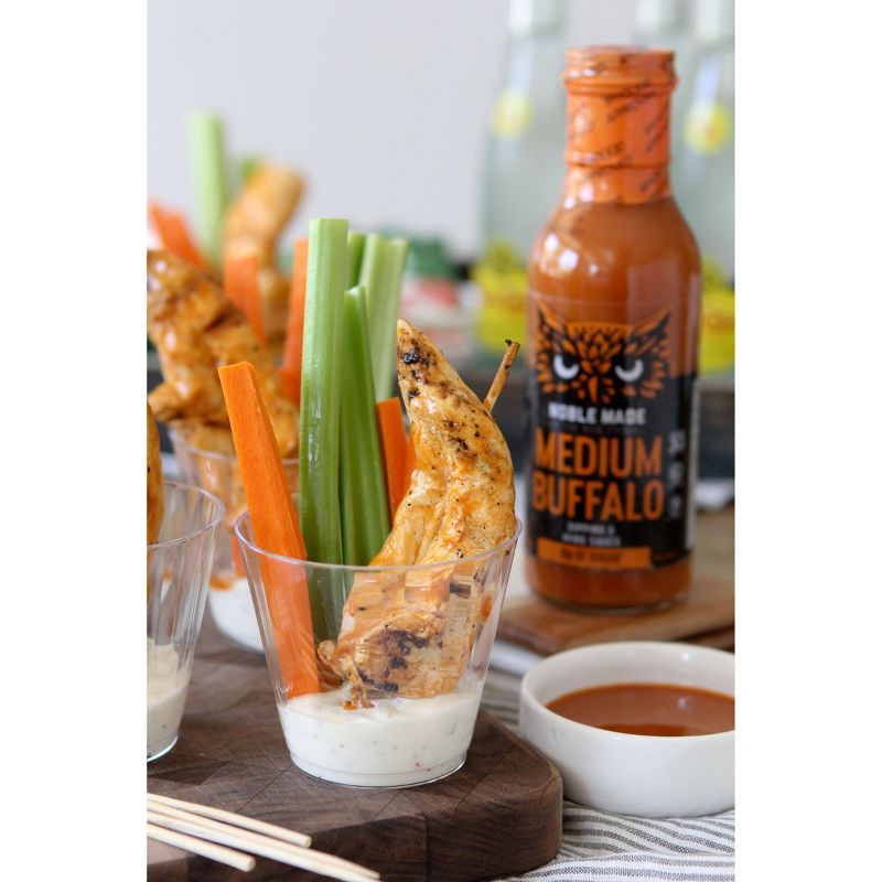 Noble Made by The New Primal Medium Buffalo Sauce - 12oz