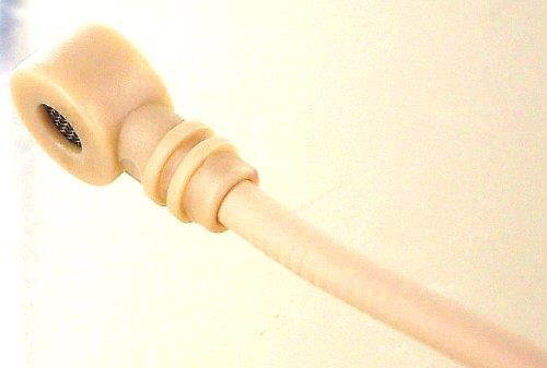 Ultra Lightweight Beige Unidirectional Headset Microphone for Audio-Technica Wireless Transmitters_Adjustable Left / Right Boom