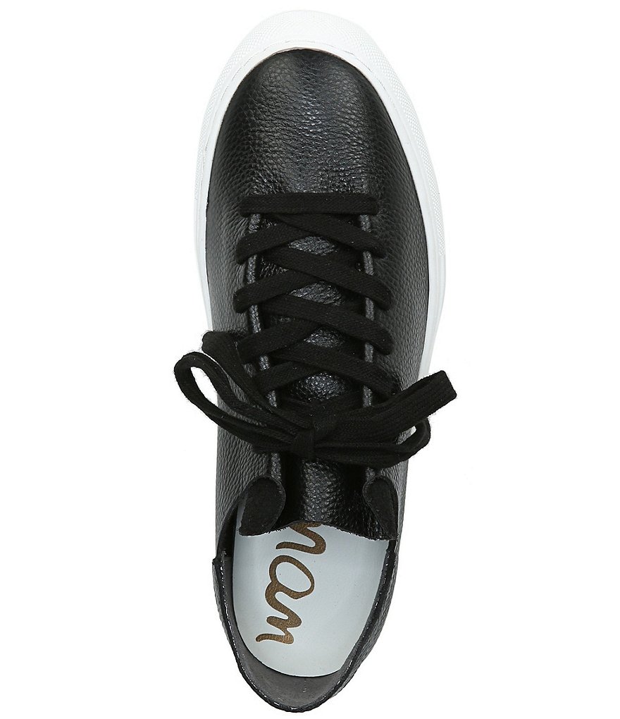 Kendall + Kylie Women's Anthracite Leopard EZORA 2.0 Low Top Lace Up Multi Sneakers