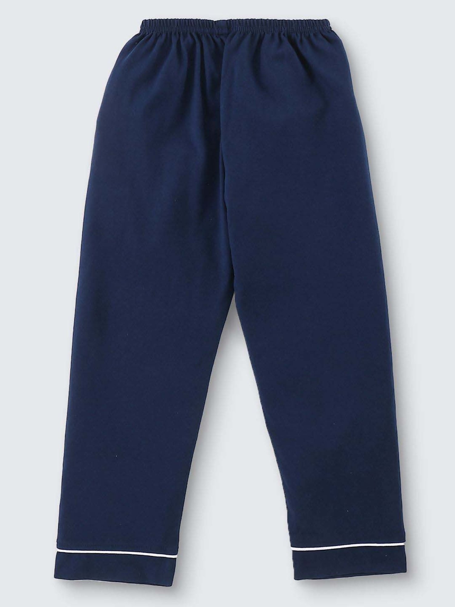 Nite Flite Boys Picasso Blue Cotton Regular Fit Full Sleeves T-Shirt Set