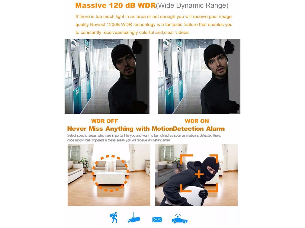 Hikvision DS-2CD1143G0-I New H.265+ 4MP IP Vandal Dome EXIR Fixed 2.8mm Lens True WDR Network Camera, English Version , 2Pcs