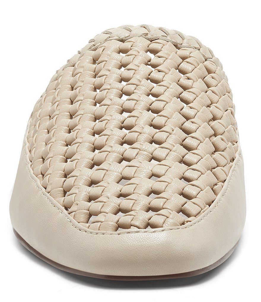 Vince Camuto Pandie Woven Leather Mules