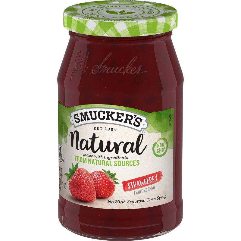 Smucker's Natural Strawberry Preserves - 17.25oz