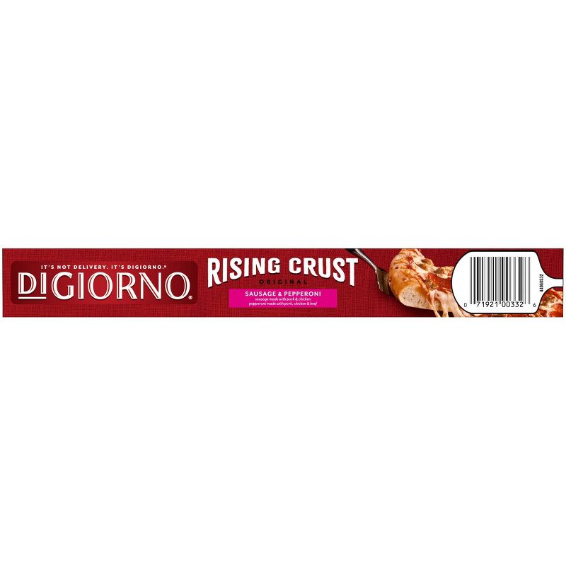 DiGiorno Rising Crust Sausage & Pepperoni Frozen Pizza - 30.3oz