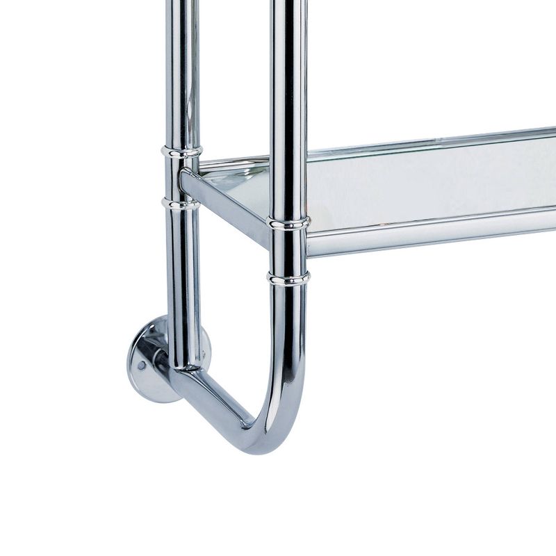 Two Tier Bath Shelf Chrome - Neu Home