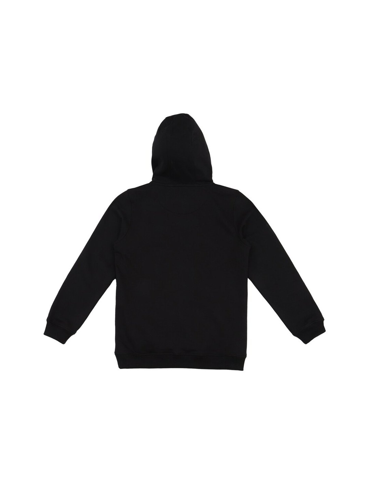 Allen Solly Junior Black Printed Full Sleeves Sweatshirt