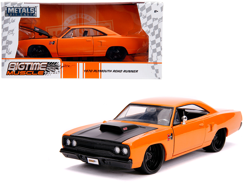 1971 Plymouth Barracuda Tahitian Walnut Metallic and White with White Vinyl Top Limited Edition to 258 pieces Worldwide 1/18 Diecast Model Car by ACME