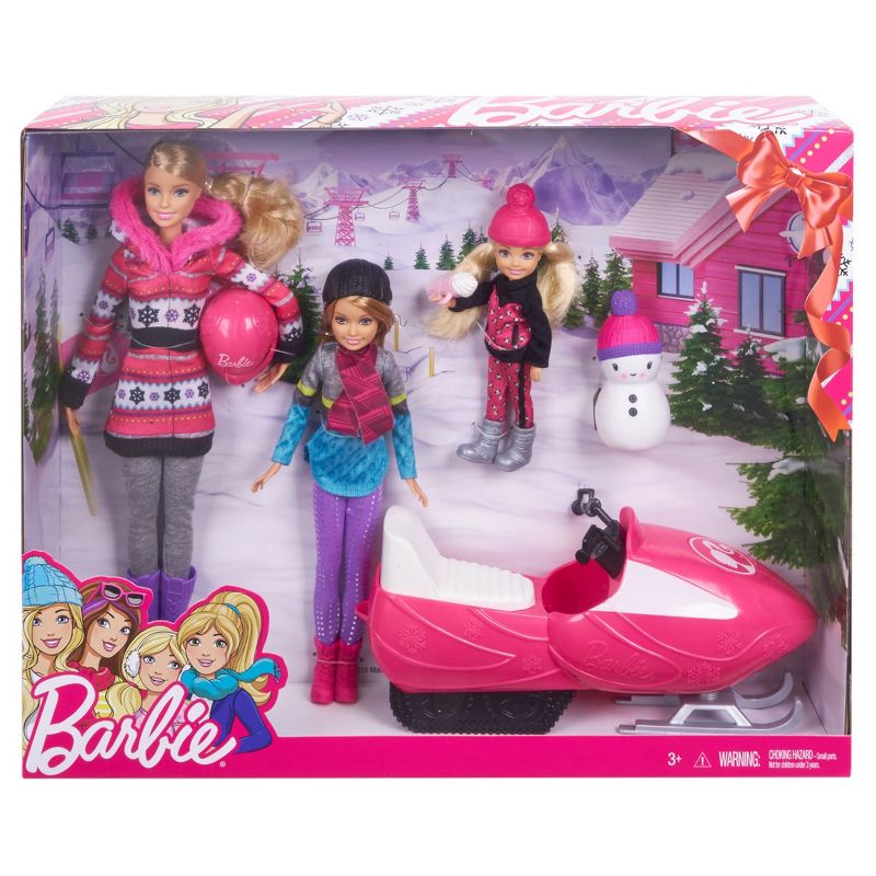 Barbie Sisters Snow Fun Doll Giftset