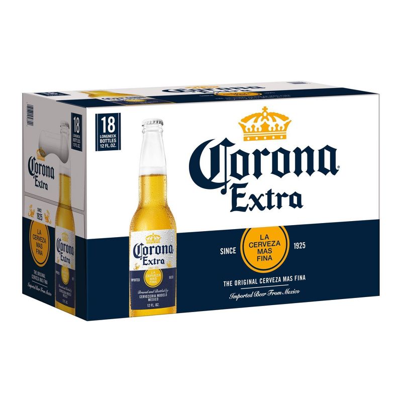 Corona Extra Lager Beer - 18pk/12 fl oz Bottles