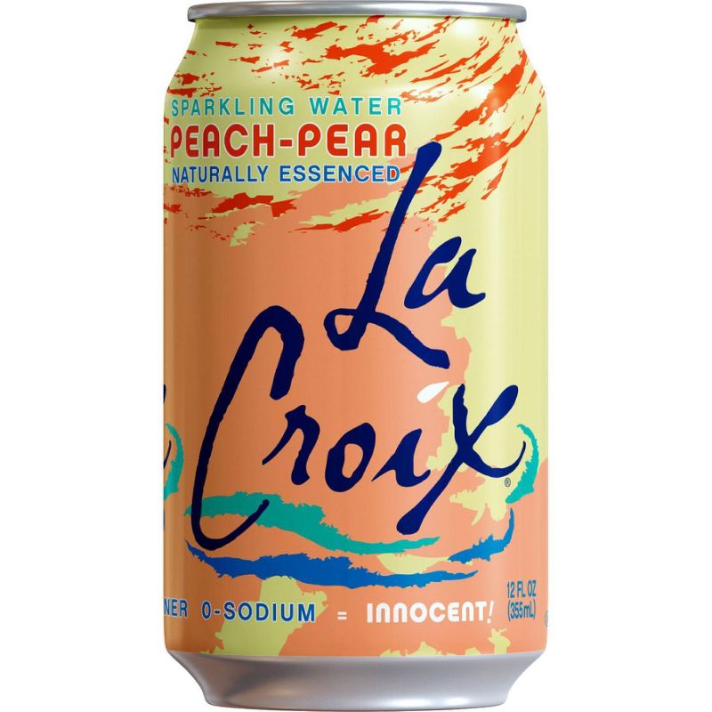 LaCroix Peach-Pear Sparkling Water - 8pk/12 fl oz Cans