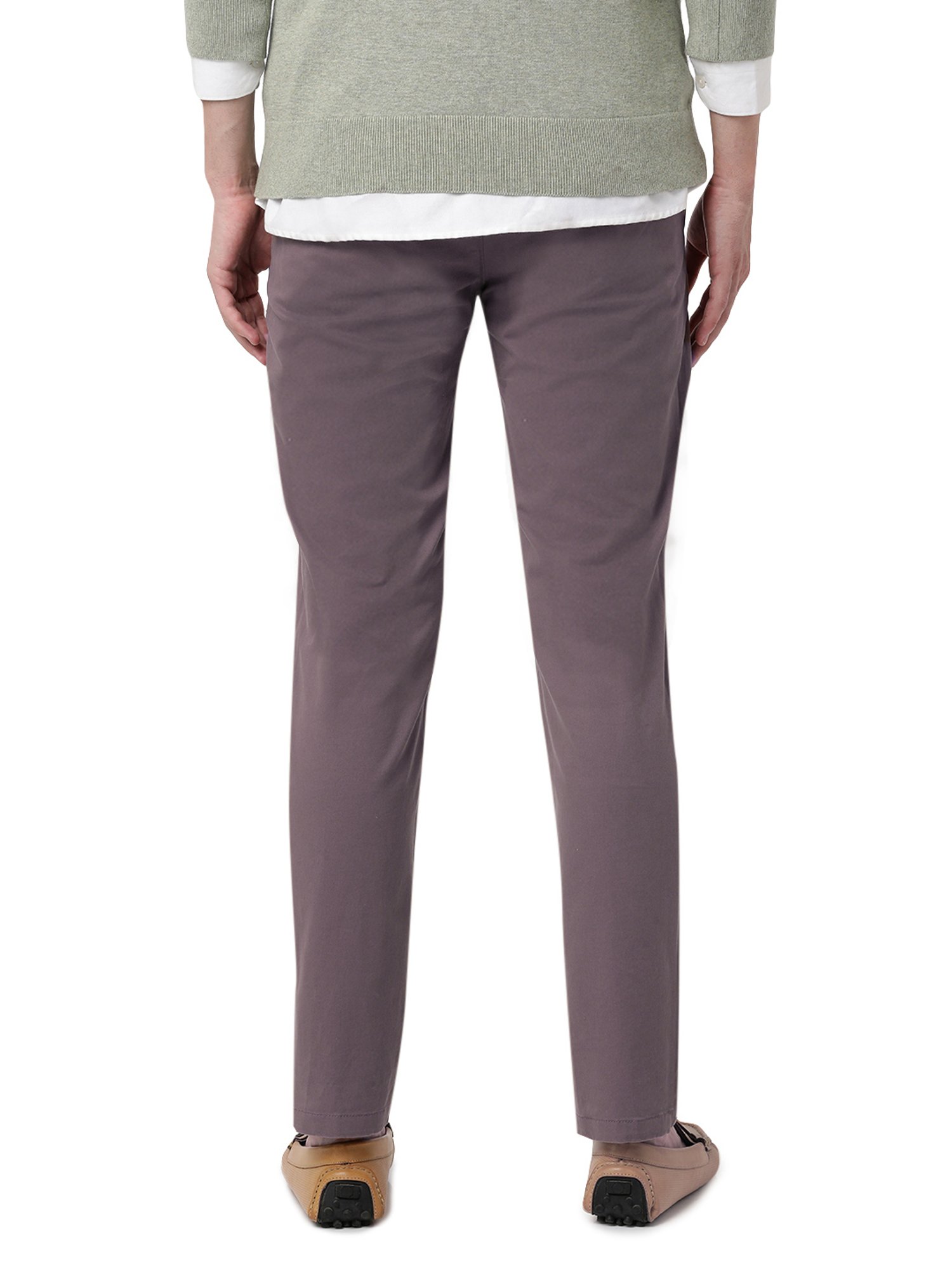 MinusOne Brown Regular Fit Chinos