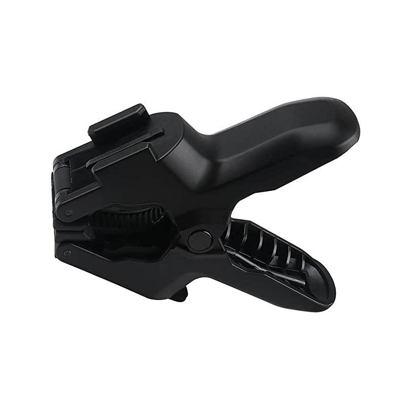 Jaws Flex Clamp Mount with Adjustable Clip Universal Mount Interface for Gopro Hero 8765s54s43+ DJI SJCAM Action Cameras AccessoriesBlack