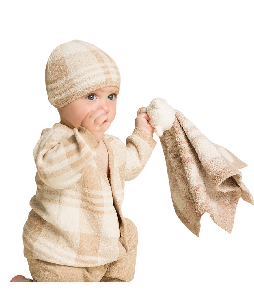 Barefoot Dreams Baby 3-18 Months CozyChic Plaid Baby Bundle Set