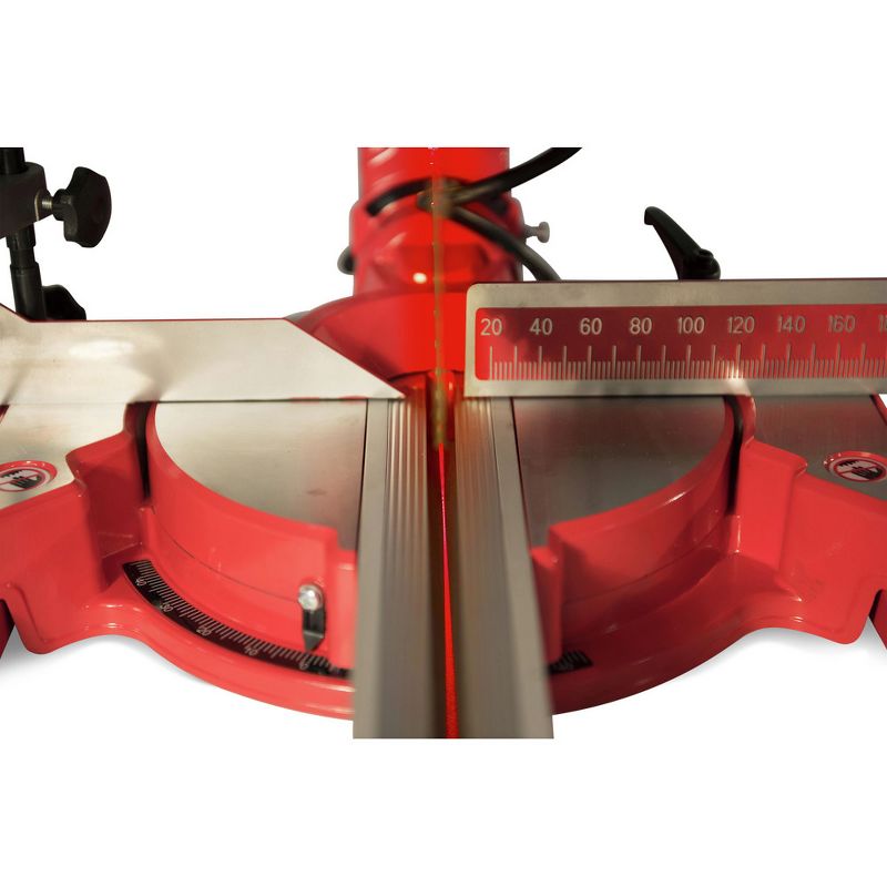 General International MS3005 10 in. 15A Sliding Miter Saw with Laser Alignment System