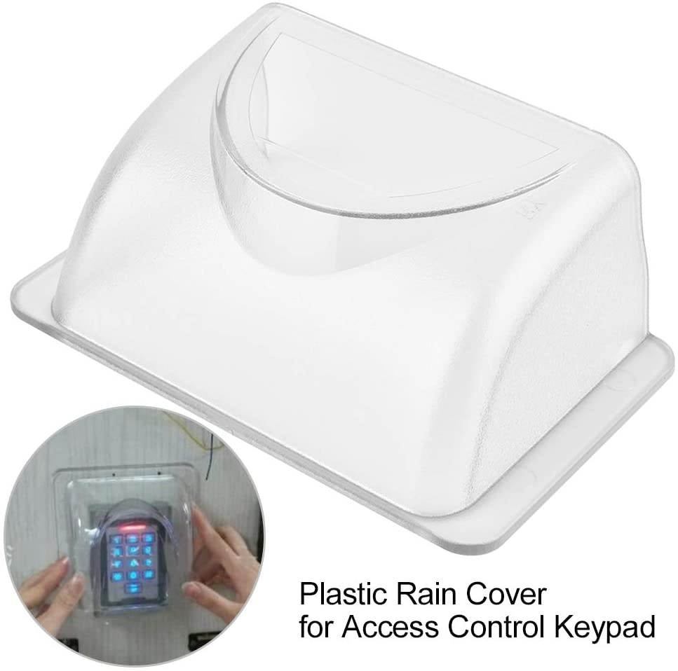 Fingerprint Access Controller Rainproof Cover, Identification Reader Cover Plastic Rain Cover Waterproof Shell for Door Access