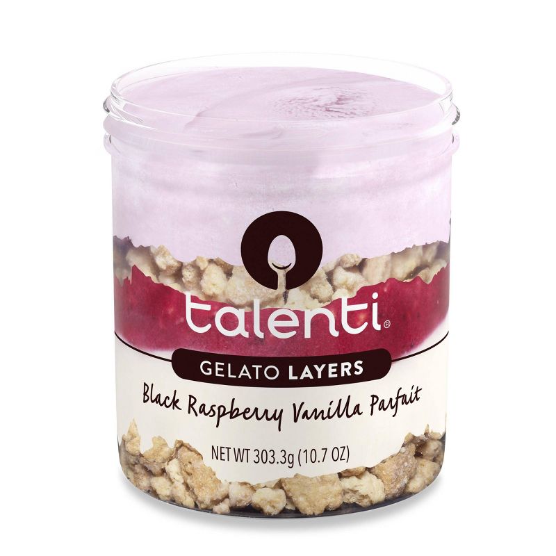 Talenti Gelato Layers Black Raspberry Vanilla - 10.7oz