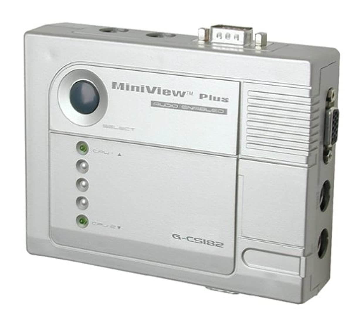 Iogear Miniview Plus 2 Port Kvm Switch Kit W/ Ps2 at Audio & Cables