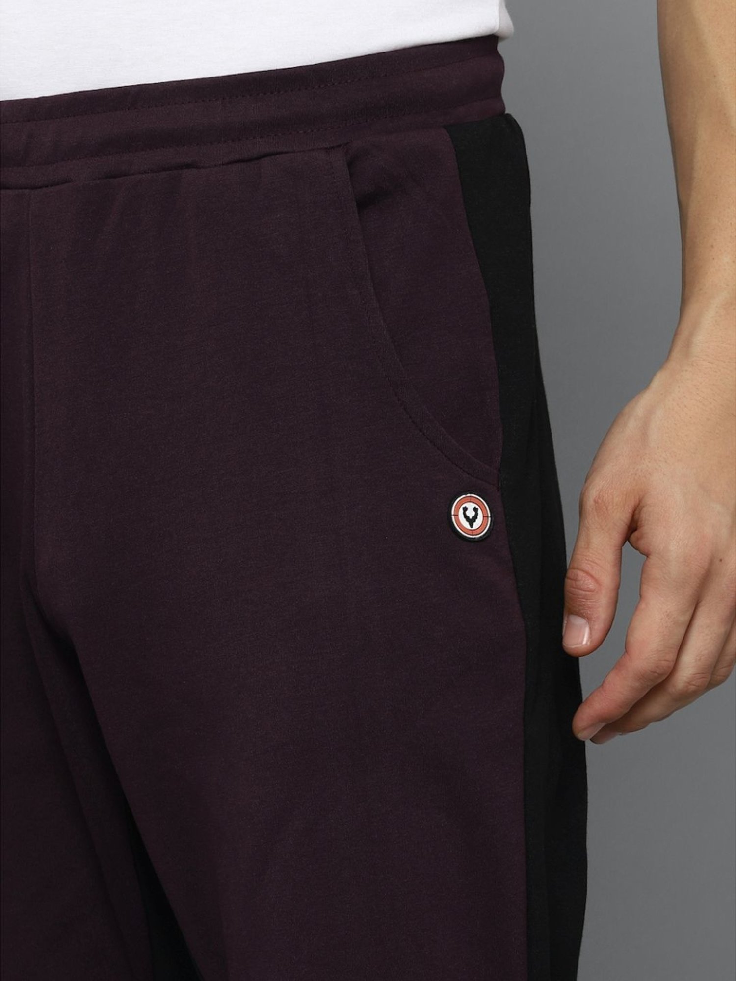 Tribe by Allen Solly Multi Regular Fit Colour Block Trackpants