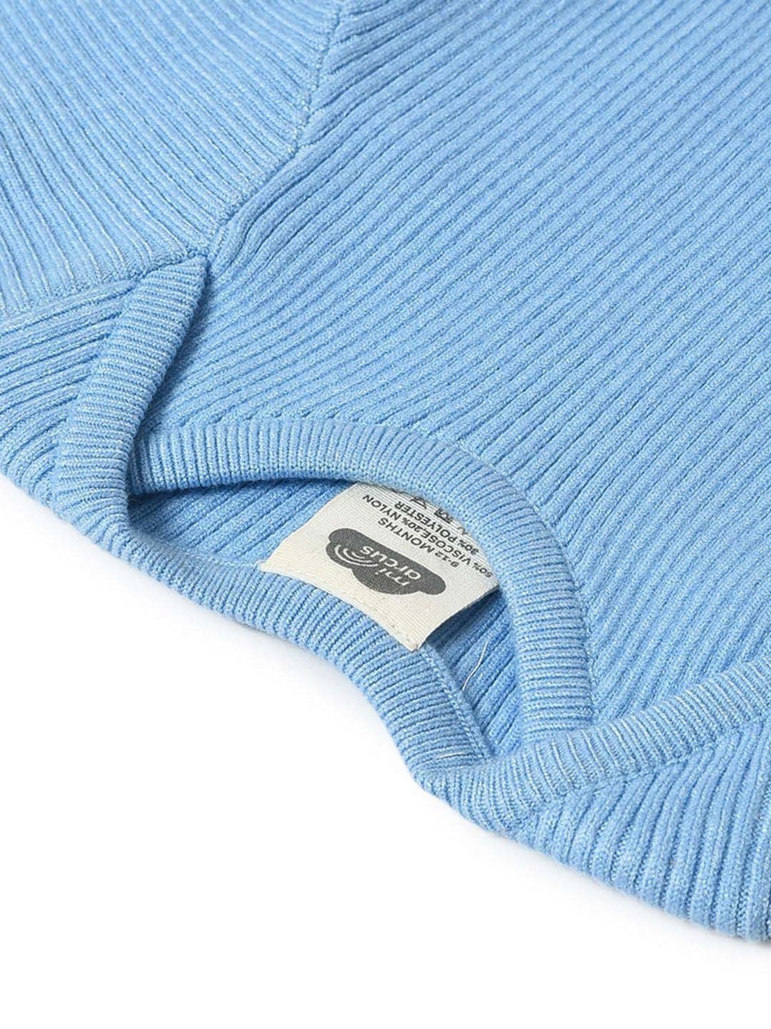 Dyca Kids Grey Melange Textured Thermal Top (Pack Of 2)