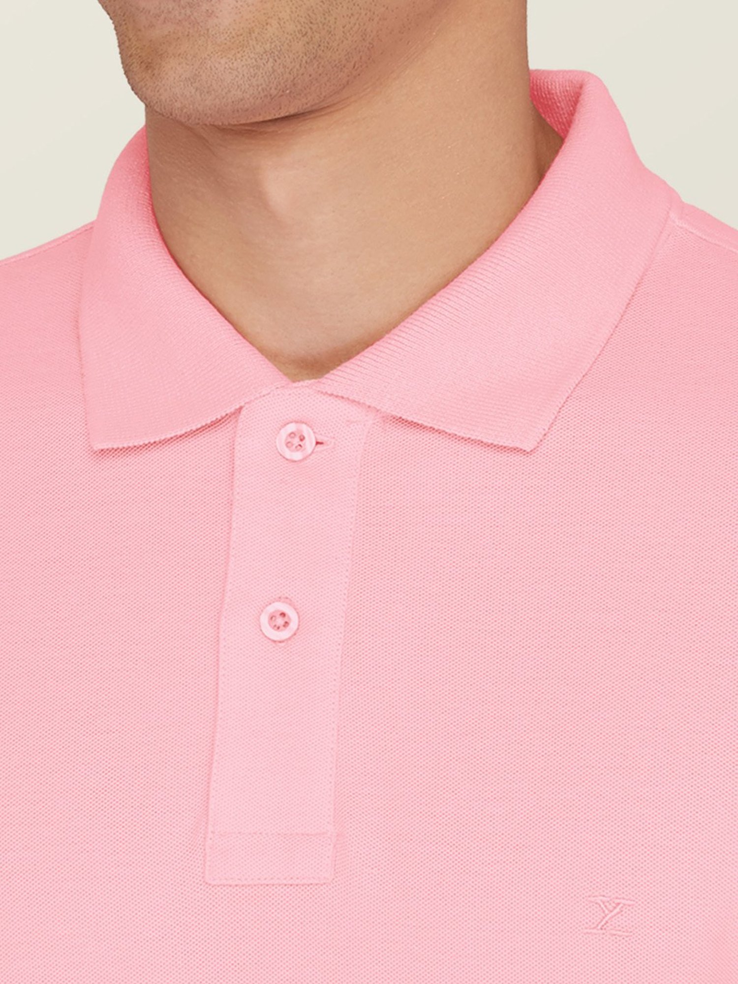 XYXX Light Pink Polo T-Shirt