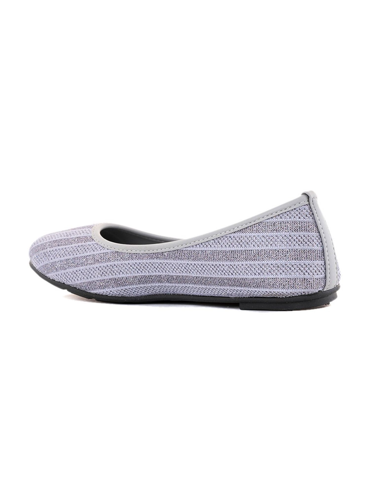 Khadim Women's Grey Flat Ballets