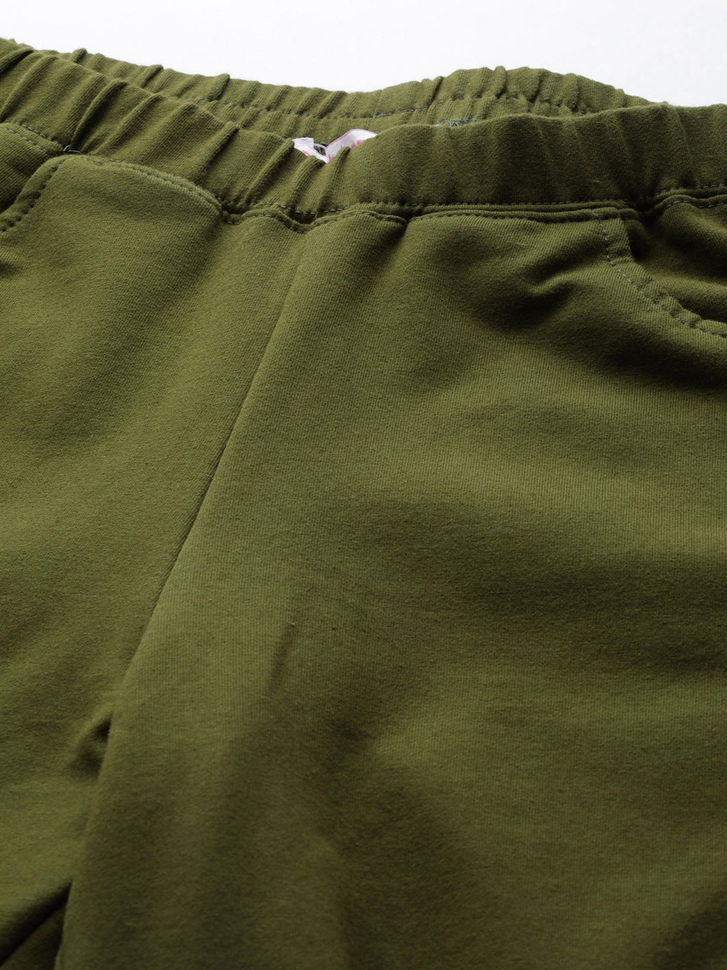 theRebelinme Green High Rise Capris