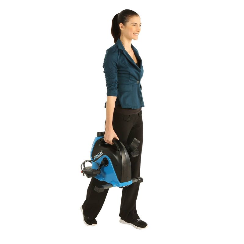 Body Flex Sports Body Rider BRF700 Stationary Full Body Cardio Exercise Upright Fan Bike with Dual Action Handlebars and Adjustable Seat