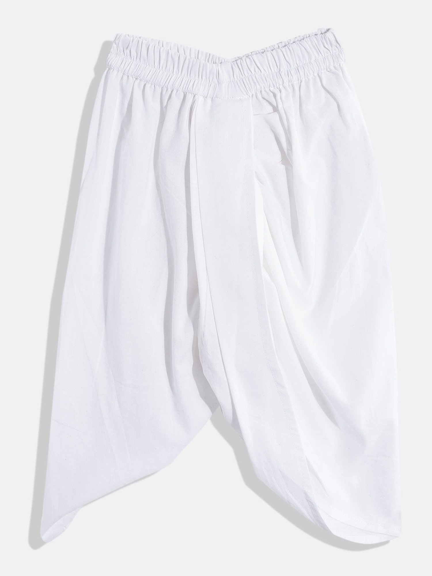 READIPRINT FASHIONS Kids White Printed Full Sleeves Kurta with Dhoti