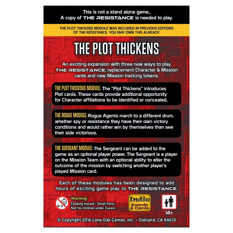 The Plot Thickens Board Game