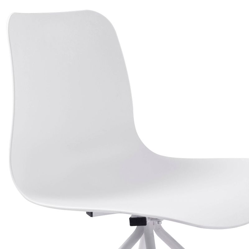 Thomas Task Chair White - Poly & Bark