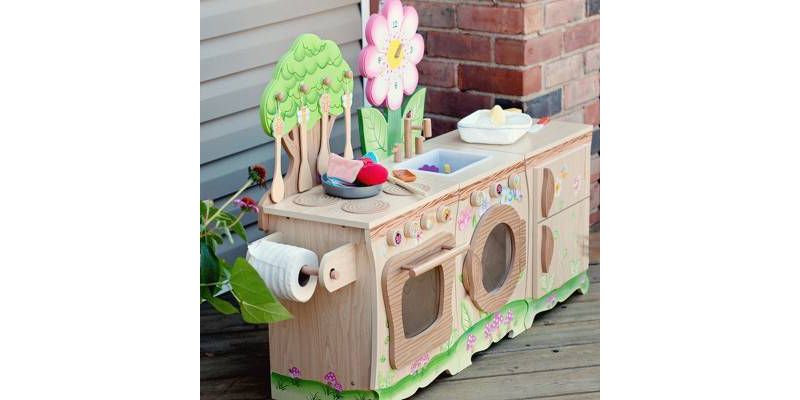 Teamson Kids Enchanted Forest Kitchen Sink/Washer