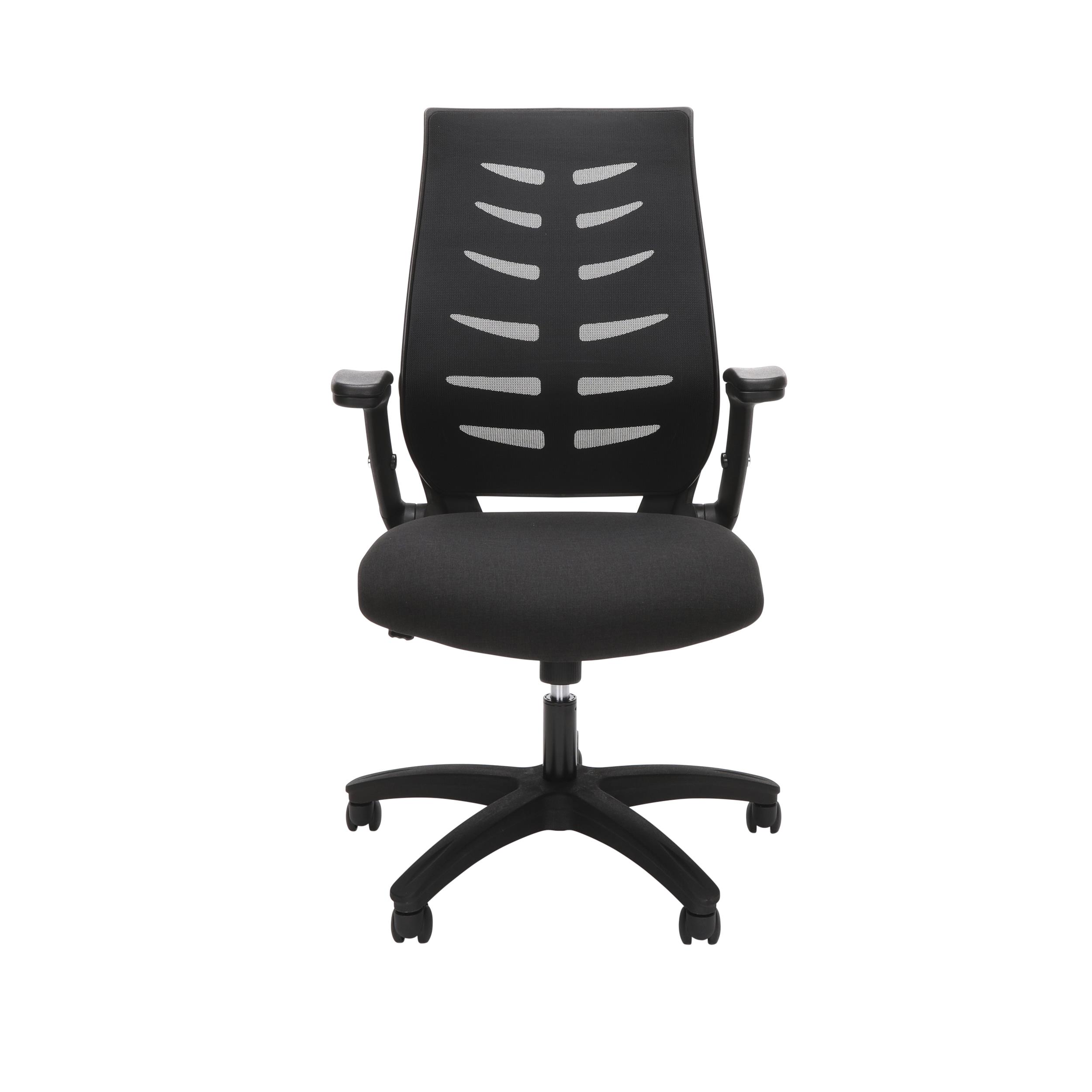 OFM Mid-back Mesh Office Chair for Computer Desk, in Black (530-BLK)