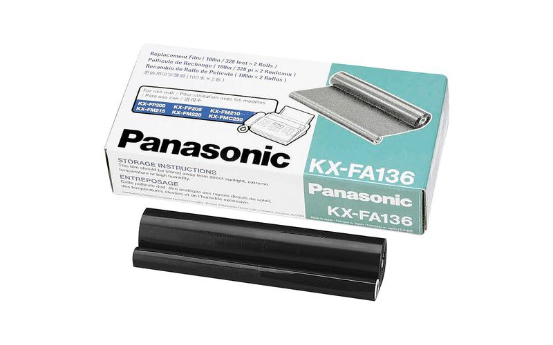 Panasonic Ribbon - Thermal Transfer - 330 Pages - Black - 2 / Box