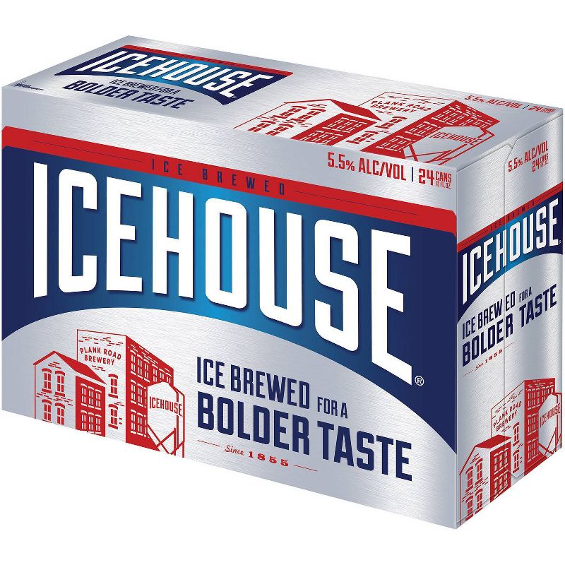 Icehouse Ice Lager Beer - 24pk/12 fl oz Cans