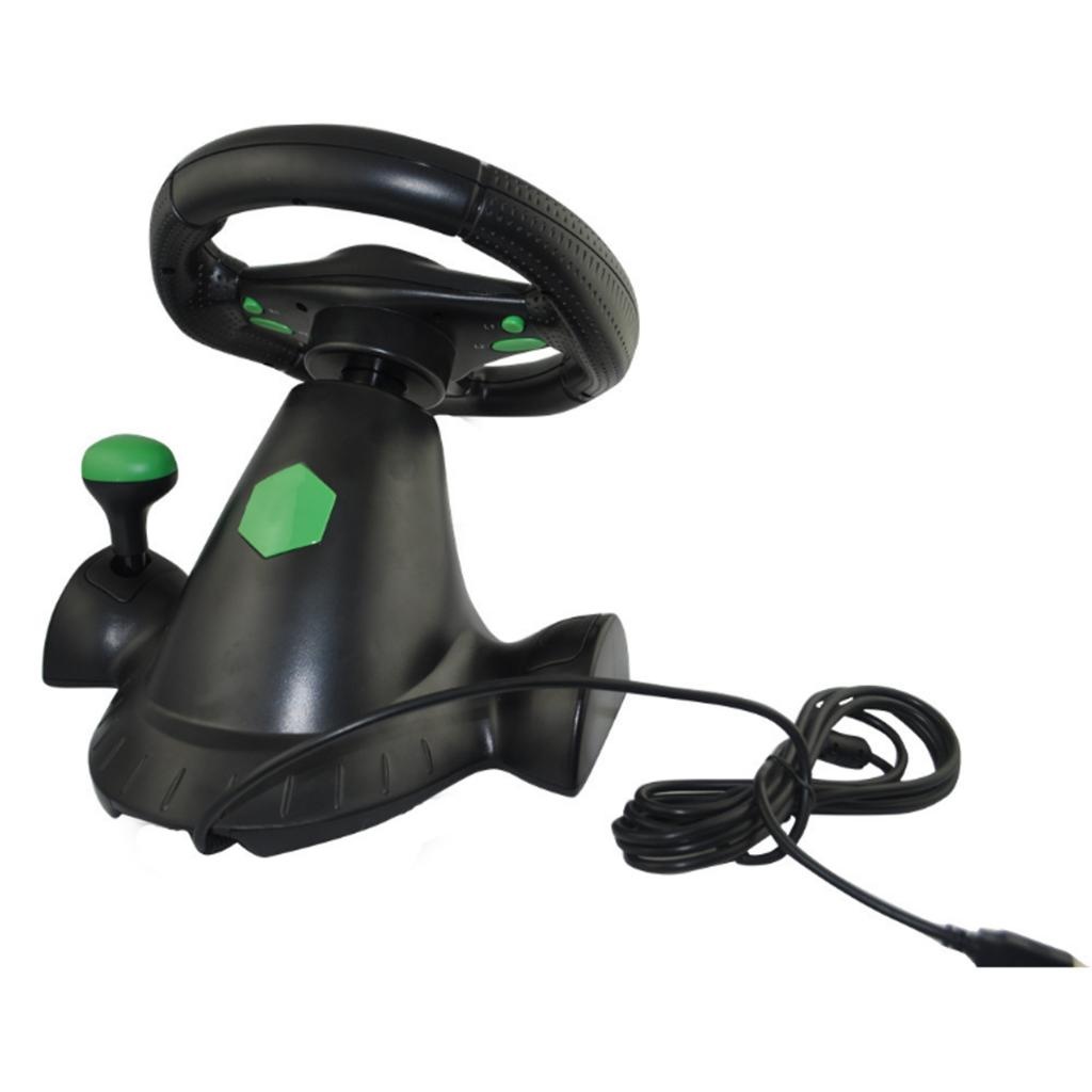 Racing Steering Wheel and Pedal Set for Xbox One and PC