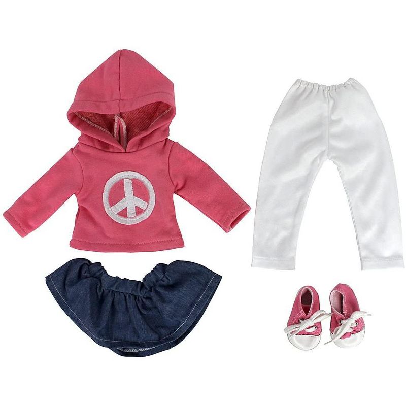 The Queen's Treasures 18 Inch Doll Clothes Accessory, Sherpa Style Boots Plus Authentic Shoe Box