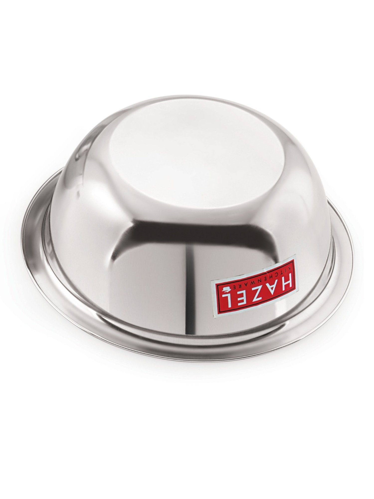 HAZEL Silver Stainless Steel Mixing Bowl - Set of 3 (2.1L)