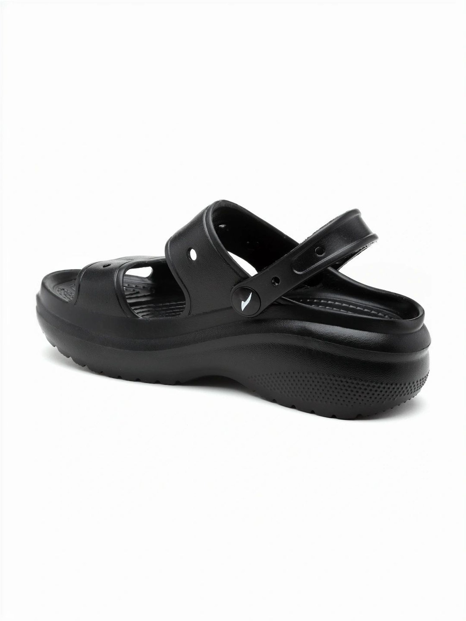 Asian Women's Black Sling Back Wedges