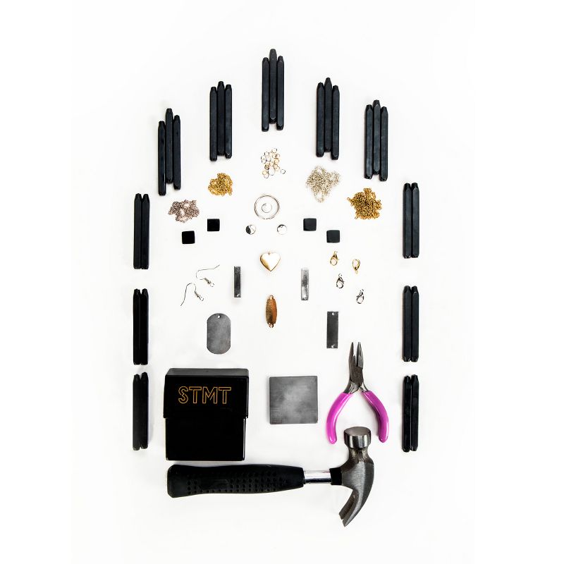DIY Hand Stamped Metal Jewelry Kit - STMT