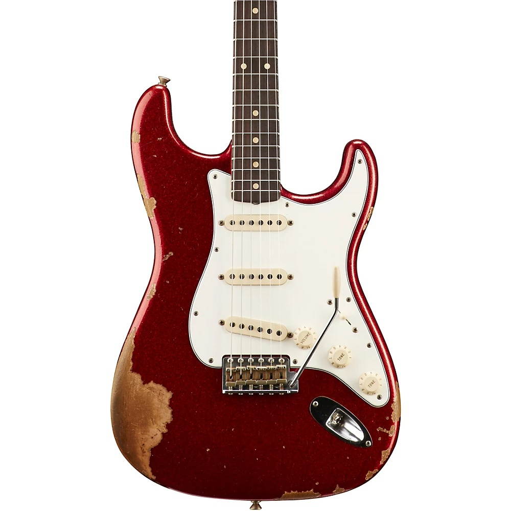 Fender Custom Shop Special Edition '60s Heavy Relic Sparkle Stratocaster Red Sparkle