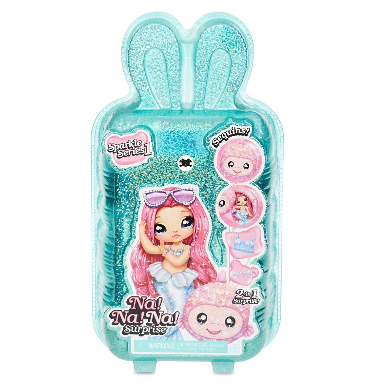 Na! Na! Na! Surprise 2-in-1 Fashion Doll and Sparkly Sequined Purse Sparkle Series – Becky Buckaneer 7.5" Pirate Doll