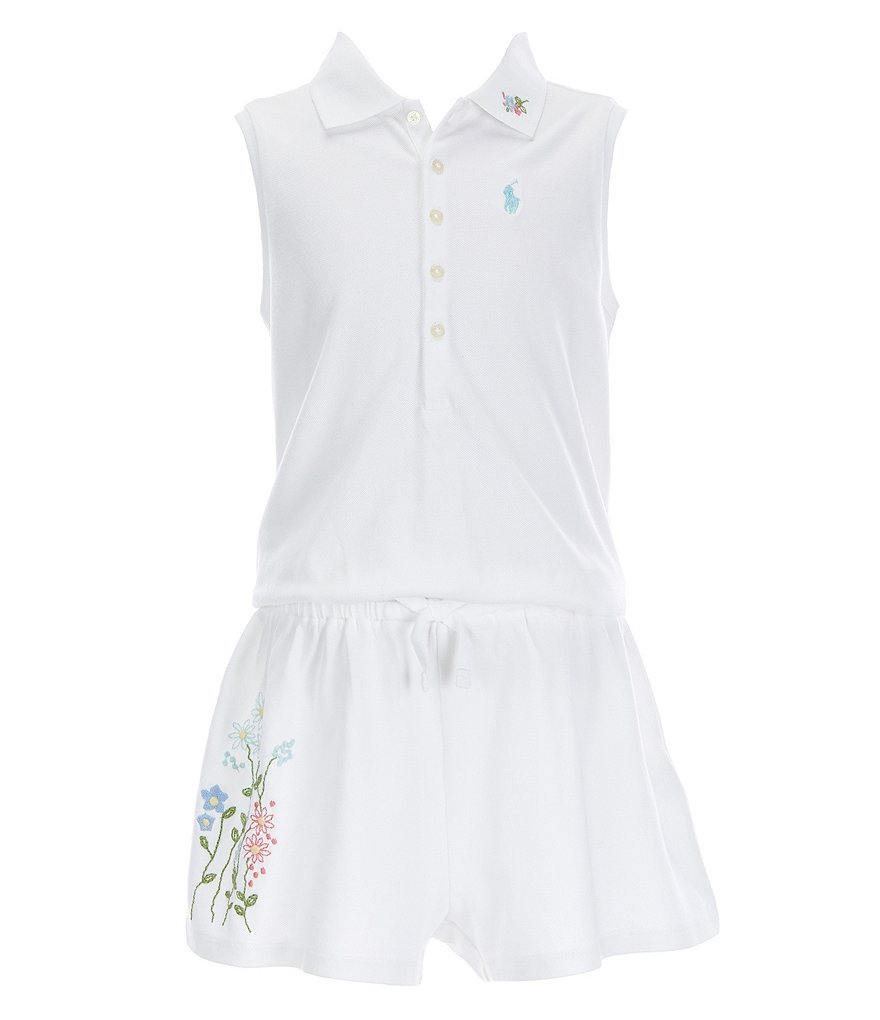 Habitual Big Girls 7-16 Ruffle-Trim Romper