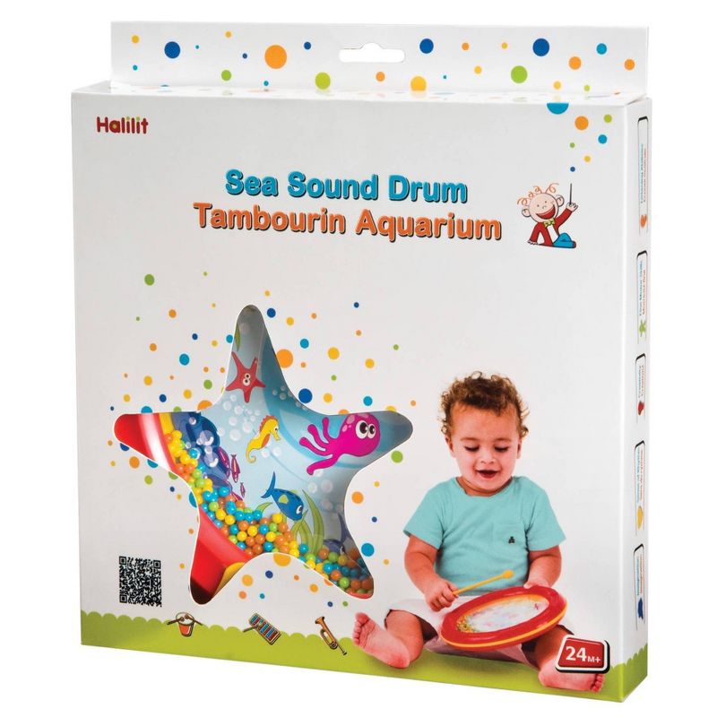 Edushape Sea Sound Drum Action/reaction Toy