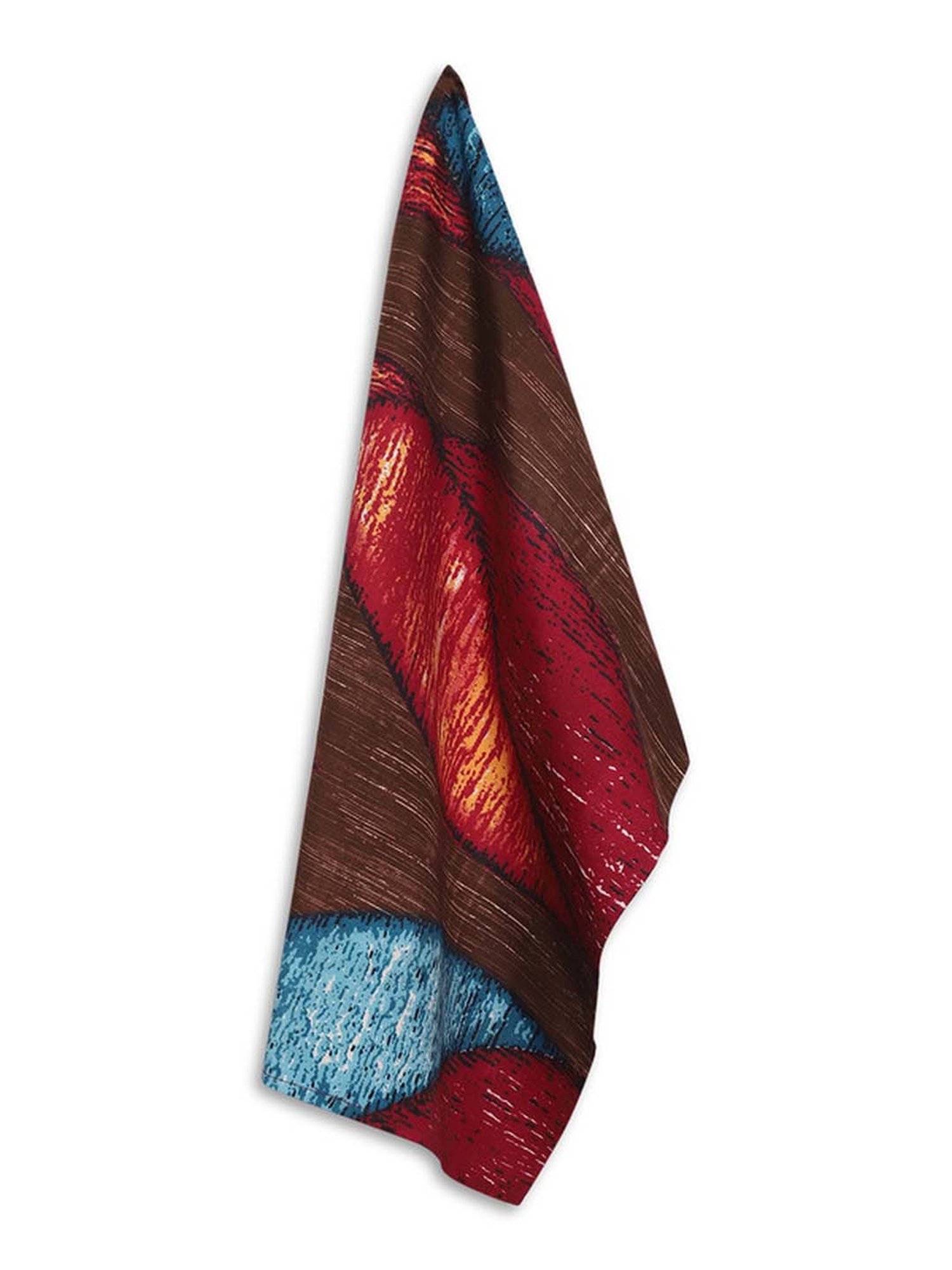 Dhrohar Multicolor Cotton 120 TC Apron - Set of 2