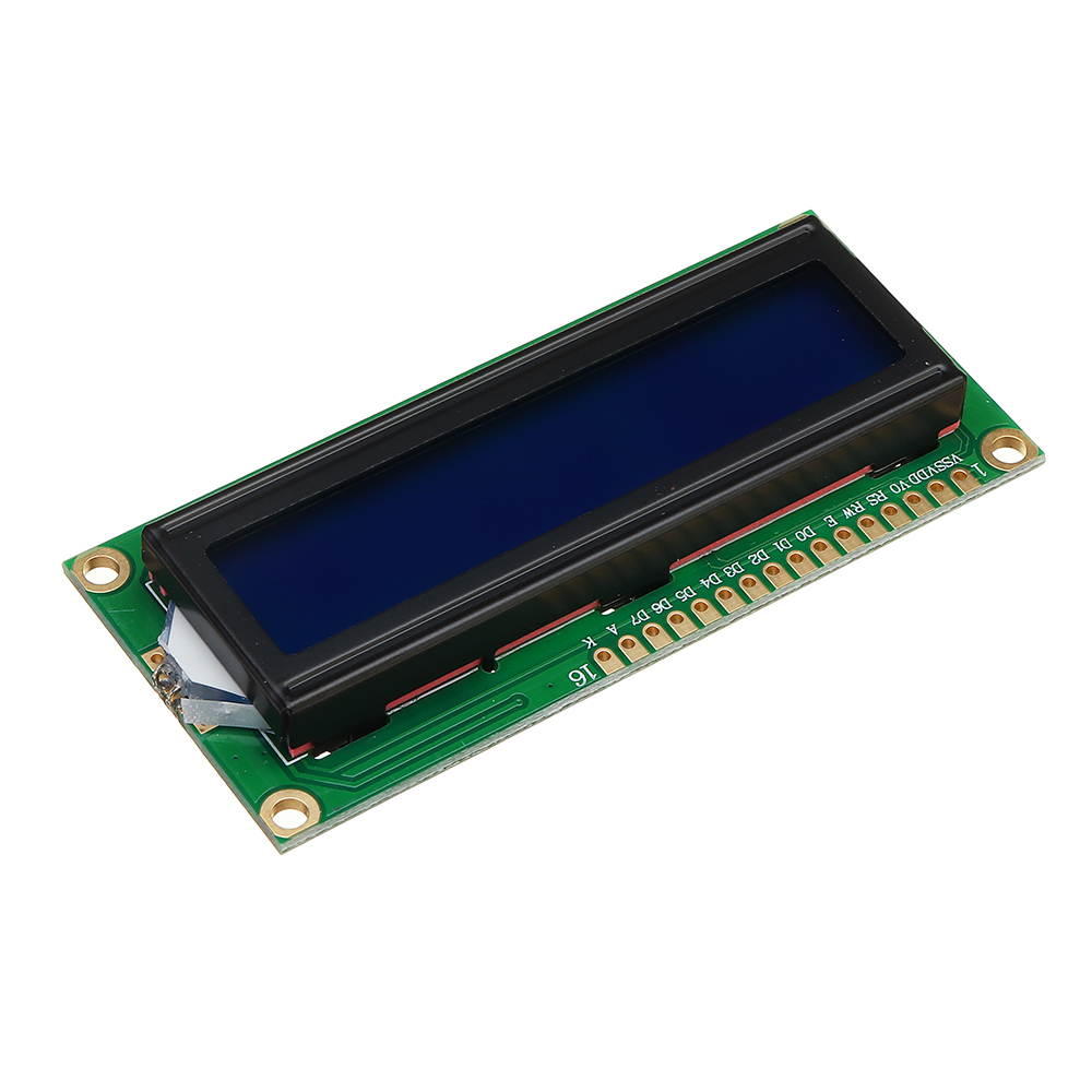 10Pcs 1602 Character LCD Display Module Blue Backlight for Arduino - products that work with official Arduino boards
