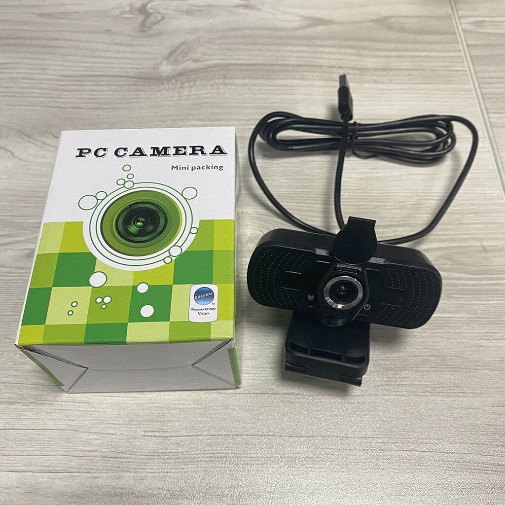 Hd 1080p Webcam Computer Pc Webcamera With Microphone For Live Broadcast Video Calling Conference Work Camera With Privacy Cover